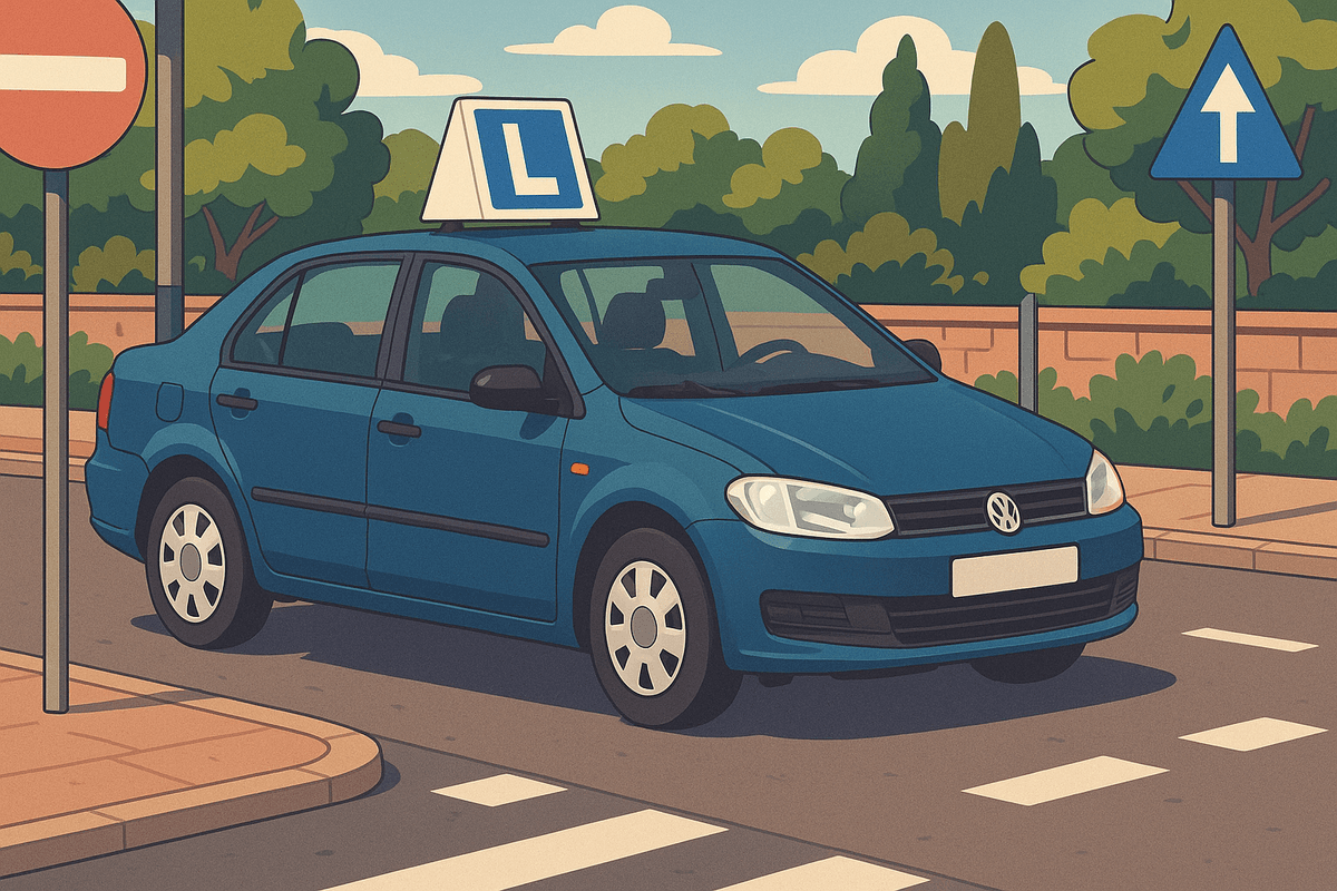 Egzamin praktyczny na prawo jazdy w Czechach